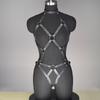Full Body PU Leather Harness fashion body harness lingerie women Adjustable Waist Belt for Party Cosplay