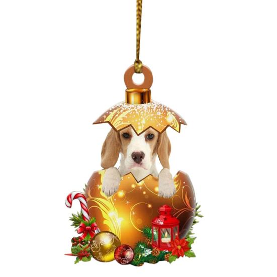 Juletre Valpeanheng med snor Gylneegg Design Akryl Juleoppheng Julegave Nyttår Festrekvisita