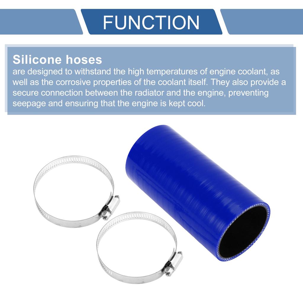 X AUTOHAUX Inner Diameter 2.6 Inches (65 Mm), Length 5.9 Inches (150 Mm), 0