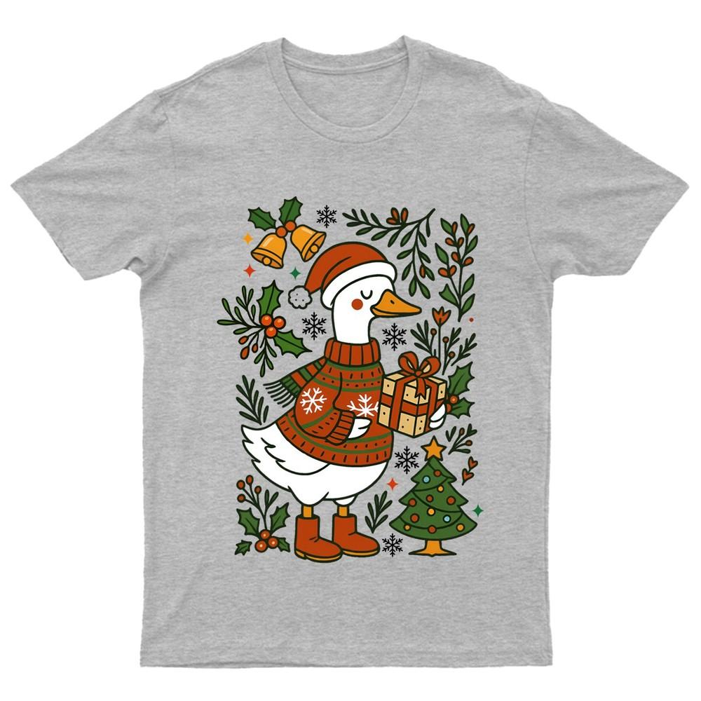 Christmas SnowUnisex Festive Holiday TShirt Unisex Gift Retro Seasonal Funny a