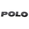 1Pcs 130mm 3D ABS Car POLO Logo Letter Emblem Rear Tail Trunk Sticker Badge Decal Styling Auto Accessory For Volkswagen VW POLOJD6