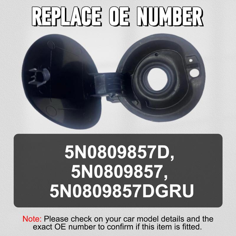Kraftstoff-Benzintank-Einfüllklappe Deckelabdeckung für Volkswagen VW Tiguan MK1 2008 2009 2010 2011 2012 2013-2018 5N0809857D 5N0809857