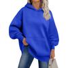 Womens Oversized Sweatshirts Fleece Hoodies Long Sleeve Pullover Outfits With Pocket