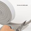 1/2pcs Self-adhesive Sponge Seal Cuttable Waterproof Soundproof Windshield Impact Seal Door Frame Cabinet Wear Protection Tool