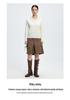 Women's Seamless Cashmere Hooded Sweater – Warm Autumn/Winter Knit Base Layer Hoodie