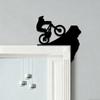 1Pc Iron Wall Decoration, Mountain Bike Door Top Ornament, Switch Decoration, Home Wall Decoration, Ideal Gift for Extreme)