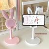 Cartoon Konijn Desktop Mobiele Telefoon Houder Standaard Smartphone Tablet Beugel Verstelbare Telescopische Hefbare Luie Houder