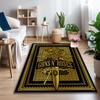 1pc Guns N Roses Emblem Rug, Digital Printed Home Chair Sofa Mat, Durable Office Area Carpet, Beautiful Festival Decorations