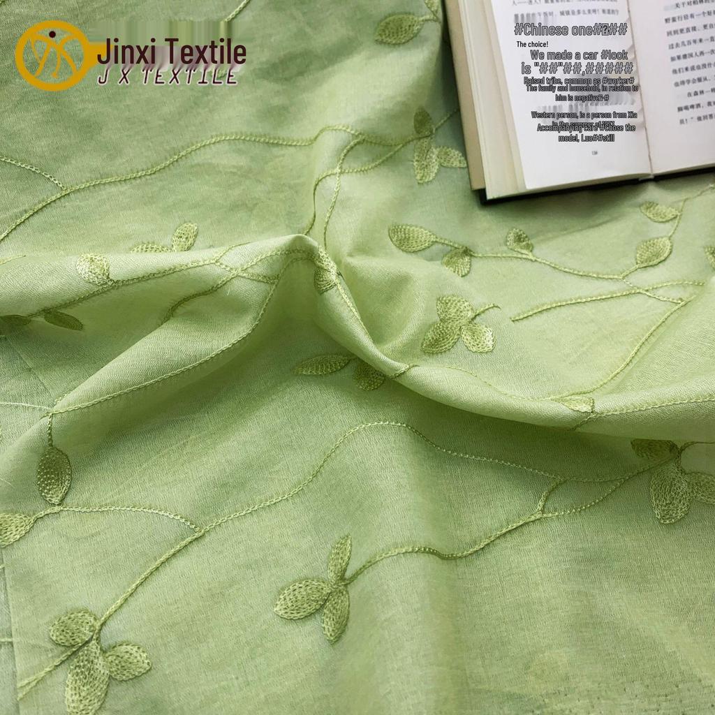 2026 Spring/Summer Tie-Dye Tencel Embroidered Skirt Shirt Princess Dress Fabric