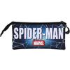 Trousse Triple - Spiderman Maximum - Bleu - Taille Unique