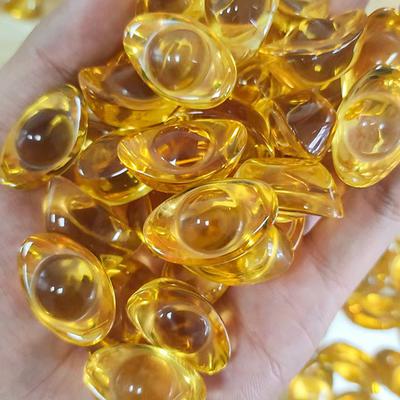 Citrine Yuanbao Feng Shui Decoration Yuan Bao Lucky Home Blessing Ornament Gifts