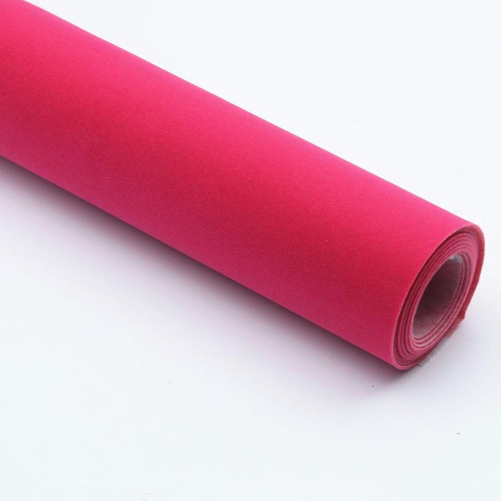 Self-Adhesive Black Flocking Cloth for Jewelry Display Cabinets