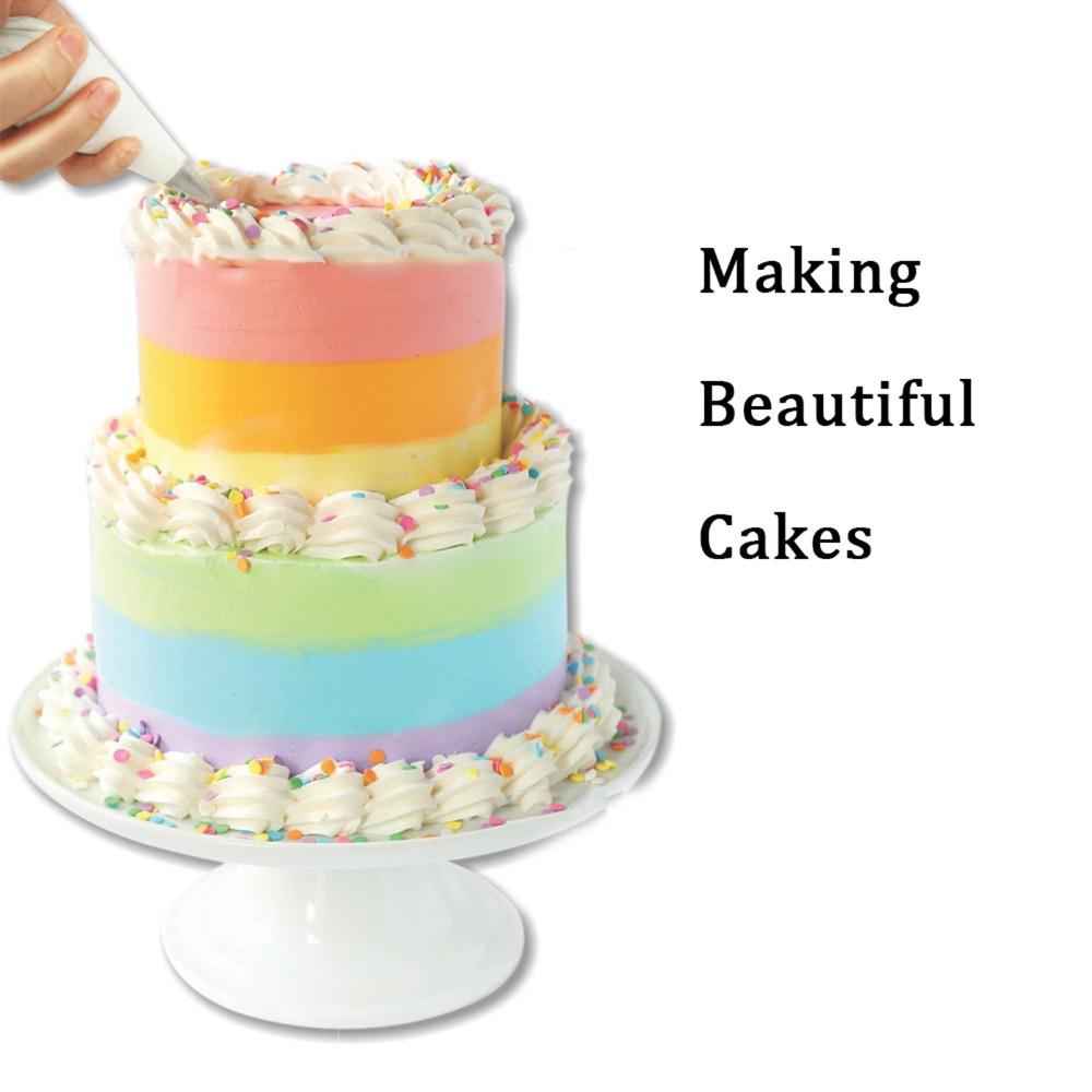 72PCS PP Cake Decorating Kit EVA Piping Bag Set Frosting Piping Kit  Cupcake Cookie Decorating