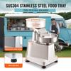 Commercial Burger Patty Maker, 130mm/5inch Hamburger Beef Patty Maker, Heavy Duty Food-Grade Stainless Steel Bowl Burger Press Machine, Kitchen Meat