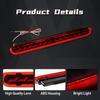 For Toyota Hilux Revo 2015 2016 2017 2018   Car LED Bumper Light Brake Dynamic Turn Signal Indicator Reflector