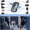 Wireless 5.0 Aux Bluetooth Adapter Car with Hands-Free Calls,Supports TF Card,Dual Connection,Receiver for Car,Headphones and Home Stereo Systems