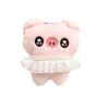 Squeaky Pig Keychain: 16cm DIY Skirt Pig Plush Pendant Doll Charm