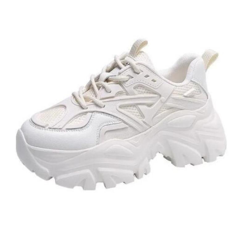Moda Feminina Plataforma Respirável Basquete Sapatos Esportivos 2024 Novo Atletismo Tênis de Corrida Feminino Tênis Chunky