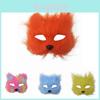 Halloween Fox Plush Mask With Diy Fun For Cosplay And Parties