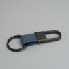 Alloy Leather Fur Keychain Anti-Lost Metal Waist Hanging Key Chain Matte Multifunctional Carabiner Holder Keyrings for Women Men