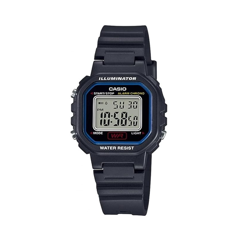 

CASIO цифровые часы Chipkashi дешевые casio LA-20WH-1C женские девушки детские черные зарубежные модели [продукт]