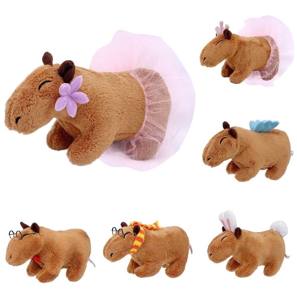 

Simulation Capybara Plush Toy Cloth Doll Capybara Plush Doll Birthday Gift Style D