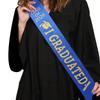 Class of 2026 Graduation Sash I Graduated Printed Stole 4 Color Choices Polyester Sash for Congrats Graduation Party Decorations