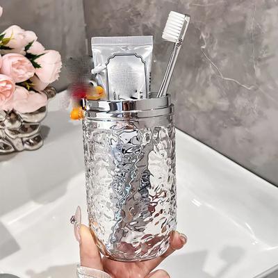 Boîte Porte-Brosse à Dents et Dentifrice Portable Boîte de Rangement pour Brosse à Dents Set Gobelet pour Voyage Extérieur École