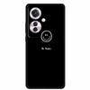 Reno 11F F25 Pro 5G Schwarze TPU Weiche Handyhülle, Einfaches Linien-Design
