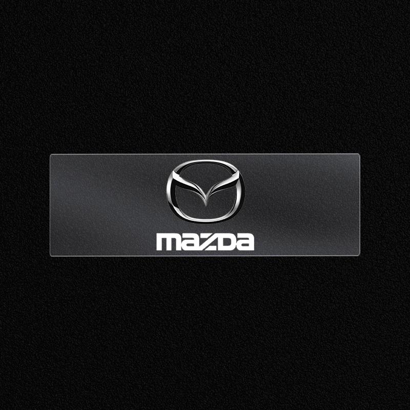 Car Interior Sticker Central control Decals Emblem Badge For Mazda 2 3 5 6 8 Atenza CX5 CX-7 CX-9 MX-5 RX Car Logo Accessories