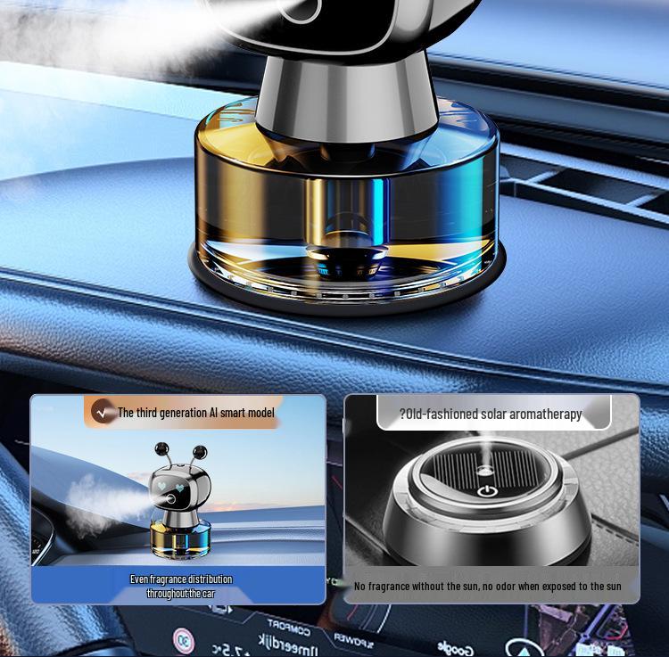 Cross-Border Intelligent Car Aromatherapy: Automatic Spray Fragrance, Air Purifier, and Humidifier for Cars