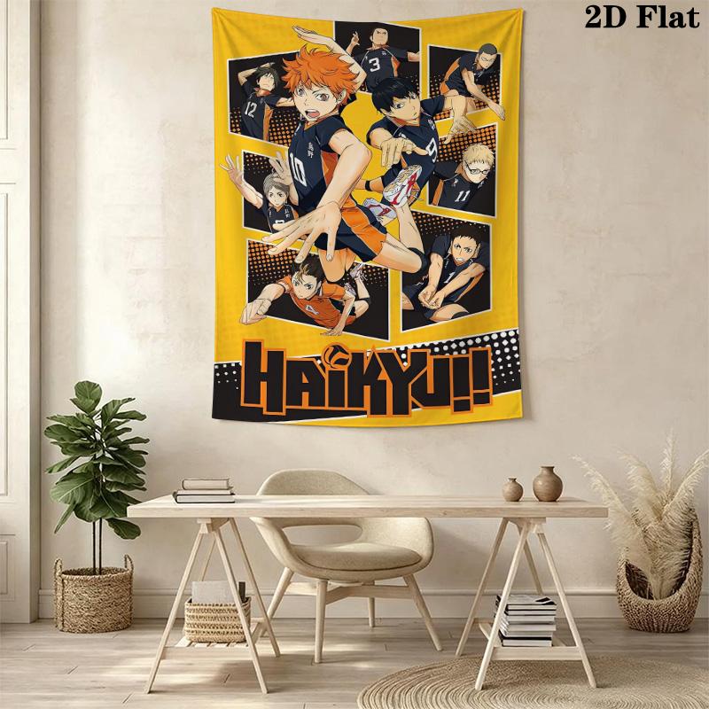 Haikyu Pattern Home Decor Tapestry, Wall Hanging, Decorative RV Wall Cloth.NGT0928073