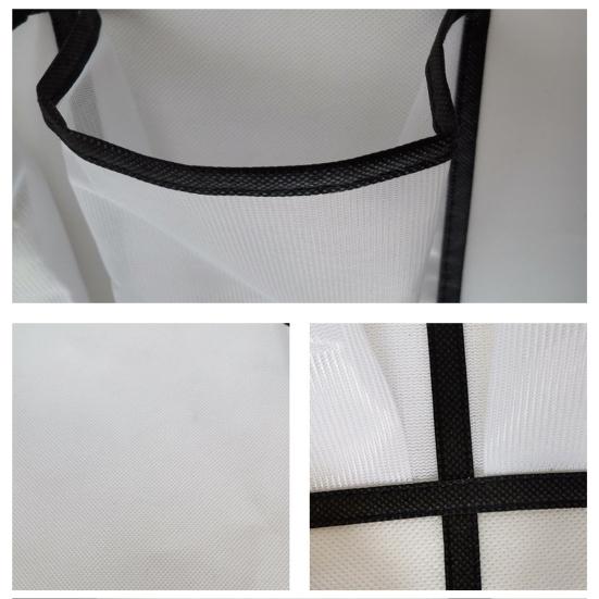 Storage Hanging Bag 30 Large Mesh Pocket Dual Sided with Rotating Hanger Wall Mounted Shoe Organizer