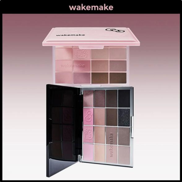 [HELLO KITTY][Limited] WAKEMAKE Soft Blurring Eye Palette (4 Options)