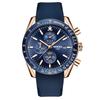 Men'S Large Dial Multi-Function Quartz Watch Luminous Waterproof Watch Men