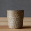 Coarse Pottery Kiln Transformed Into Tea Cups Imitation Wood Fired Pottery Japanese Style Mug Tea Set Accessories