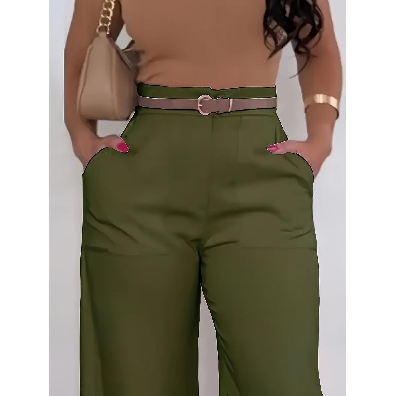 2026 Spring and Autumn Women's Wide-Leg Suit Pants, High-Quality Casual Trousers