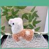 Charming Polka Dot Alpaca Plush Toy Super Soft Stuffed Animal For Keychains Gifts And