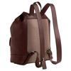 COACH Natural Grain And Vegetable Tanned Leather Backpack Large Men's Burgundy CCB59-MPL