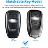 QBUC for Subaru Key Fob Cover Case with Keychain,Car Key Holder fit for Subaru Crosstrek Forester Outback Ascent Impreza Legacy BRZ WRX Sti 4 Buttons