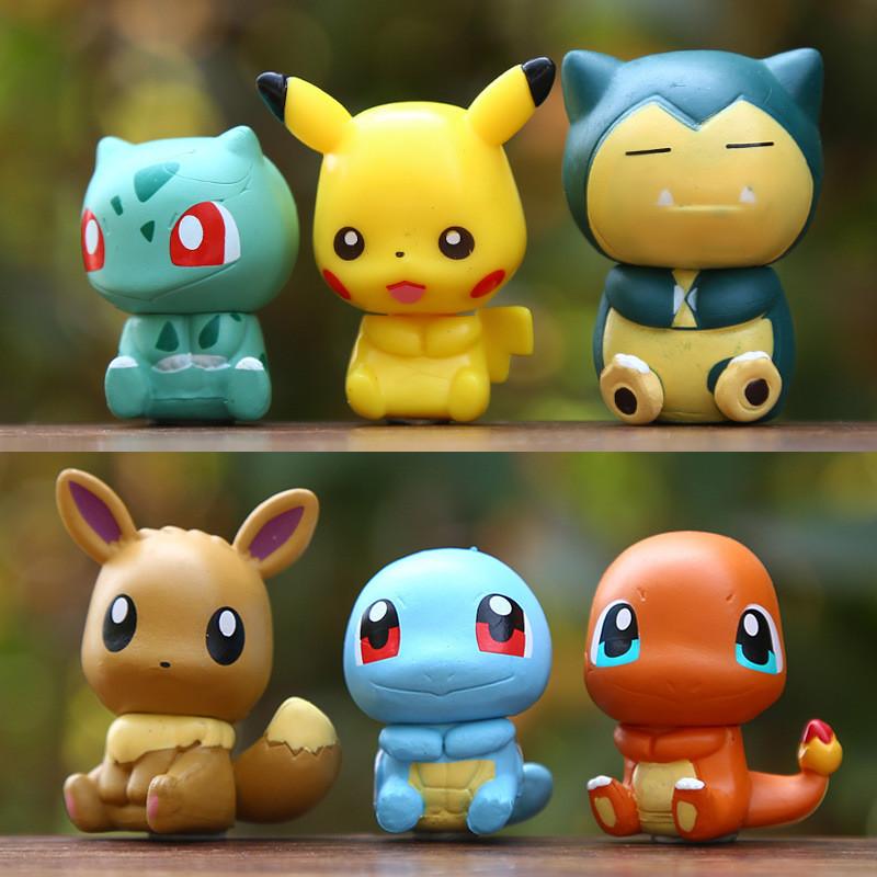 Decorative Pokmon Cartoon Ornament Desktop Car Ornament For Kids And Collectors