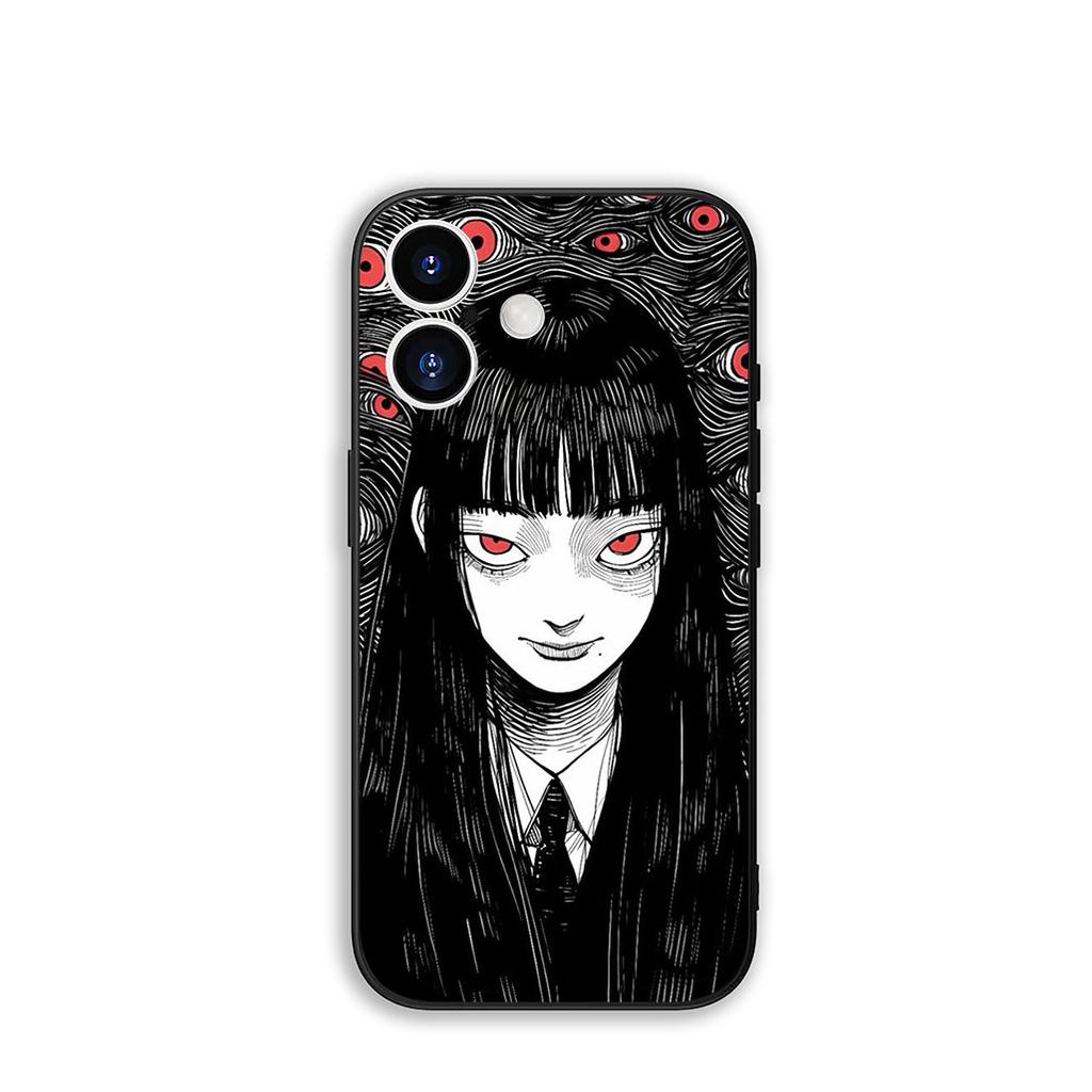 For Samsung Galaxy A36 A17 A26 A07 A35 A54 A53 A13 A33 A34 S8 S9 S20 S21 FE S10 Plus Phone Cover Case Junji Tomie Ito Poster