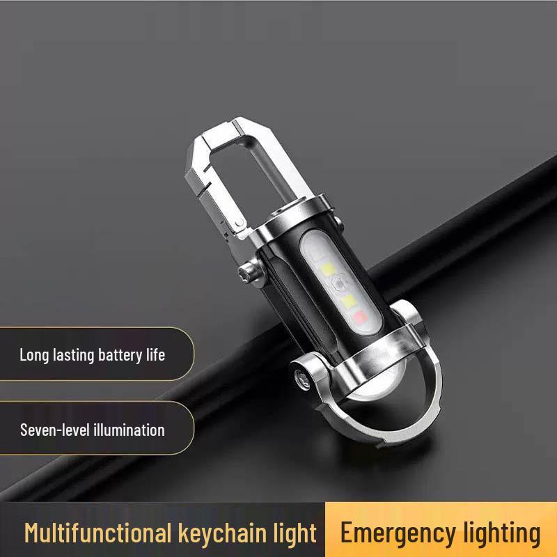 Mini LED Keychain Flashlight for Outdoor and Household Use