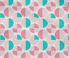 oneOone Cotton Flex Fabric Circle Geometric A  Printed Craft Fabric BTY 40 Inch