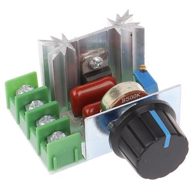 1Pc 50-220V 2000W Regolatore di velocità Dimmer Scr Regolatore di tensione Termostato Strumento