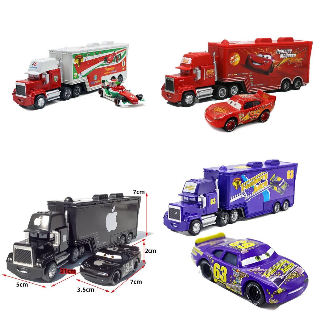 Racing Cars Mc Uncle Mcqueen Roadblock Cool Sister 95 Cargo Car For Imaginative Play And Fun