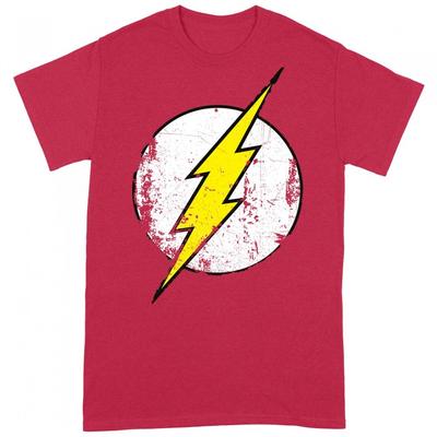 Flash Unisex Adult Distressed Logo T-Shirt
