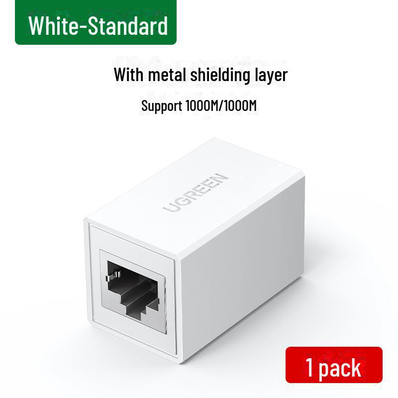 

Модуль подовжувача мережевого кабелю RJ45 - Зелена лінія Адаптер прямого проходження