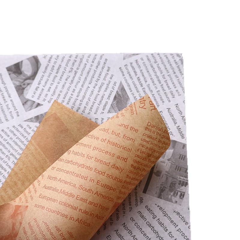 American Greaseproof Paper for Fried Snacks, Bread, and Baking
