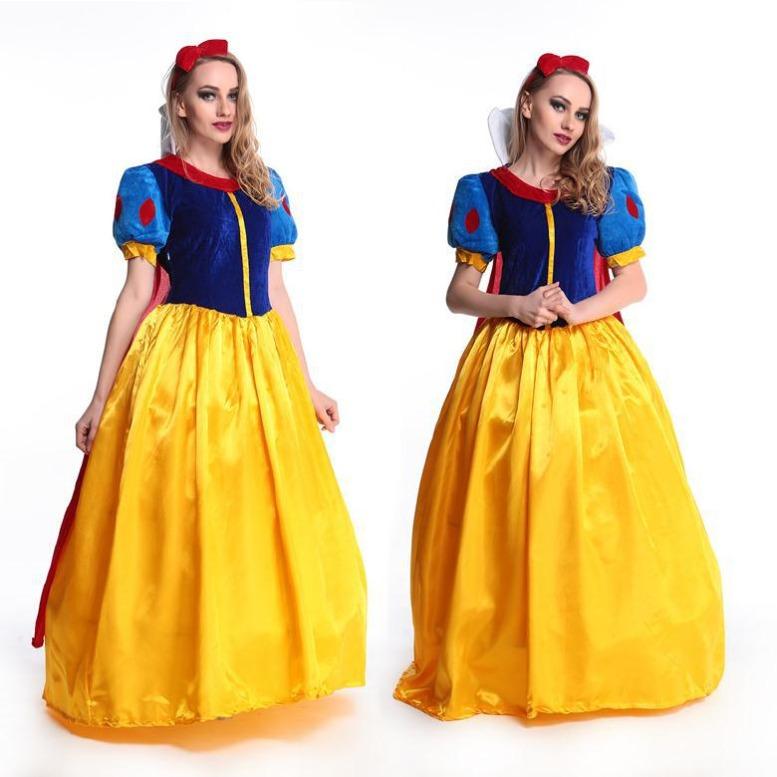 New maxi dress princess queen costume Halloween party party costume cosplay stage show costume
